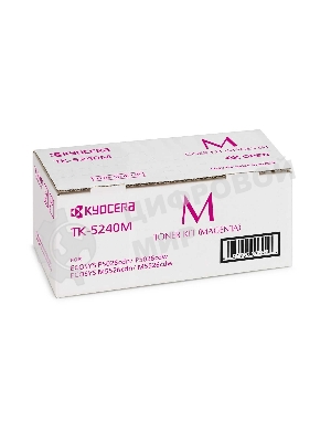 Картридж лазерный Kyocera TK-5240M (1T02R7BNL0) пурпурный для P5026cdn/cdw, M5526cdn/cdw 3000 стр.