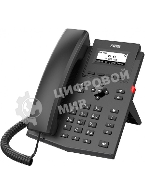 Телефон IP Fanvil X301 черный