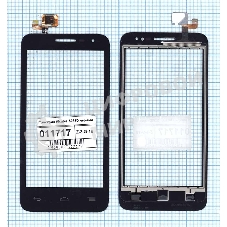 Сенсорное стекло (тачскрин) для Alcatel POP D5 5038D черное