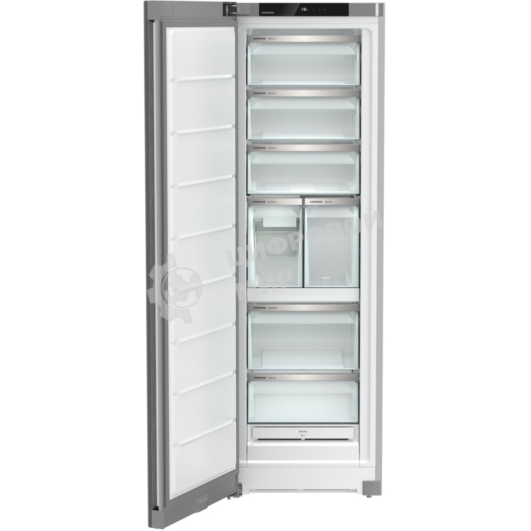 Морозильная камера Liebher часть Side-by-Side XRFsf 5240 и XRFsf 5245, Plus, NoFrost, серебристый, 660л, 7 ящиков