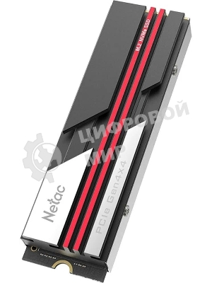 Накопитель SSD Netac NV7000-T, 4Tb, M.2 2280, PCIe 4.0 x4, NVMe, R/W 7300/6700, с радиатором