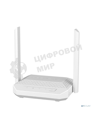 Гигабитный интернет-центр Keenetic Racer KN-4010 с Mesh Wi-Fi 6 AX3000, 2 портами Gigabit Ethernet и переключателем режима роутер/ретранслятор