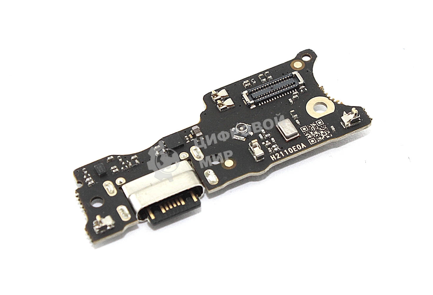 Нижняя плата с разъемом зарядки и микрофоном для Xiaomi Redmi 10