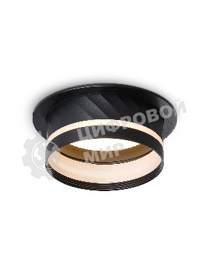 Светильник Ambrella light TN5219 BK черный GX53 D110*50
