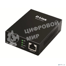 Медиаконвертер D-Link DMC-G20SC-BXD/A1A WDM с 1 портом 100/1000Base-T и 1 портом 1000Base-LX с разъемом SC (Tx: 1550 мкм; Rx: 1310 мкм) для одномодового оптического кабеля (до 20 км)