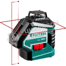 Уровни лазерные KRAFTOOL 34645 ''ll360'' 360 градусов 20м / 70м детектор
