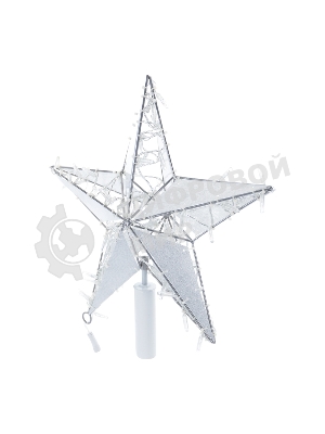 Светодиодная фигура Neon-night Звезда 100 см, 200 светодиодов, с трубой и подвесом, цвет свечения белый