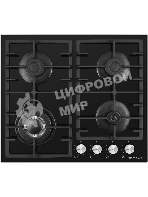 Газовая варочная панель HOMSair HGG646BK
