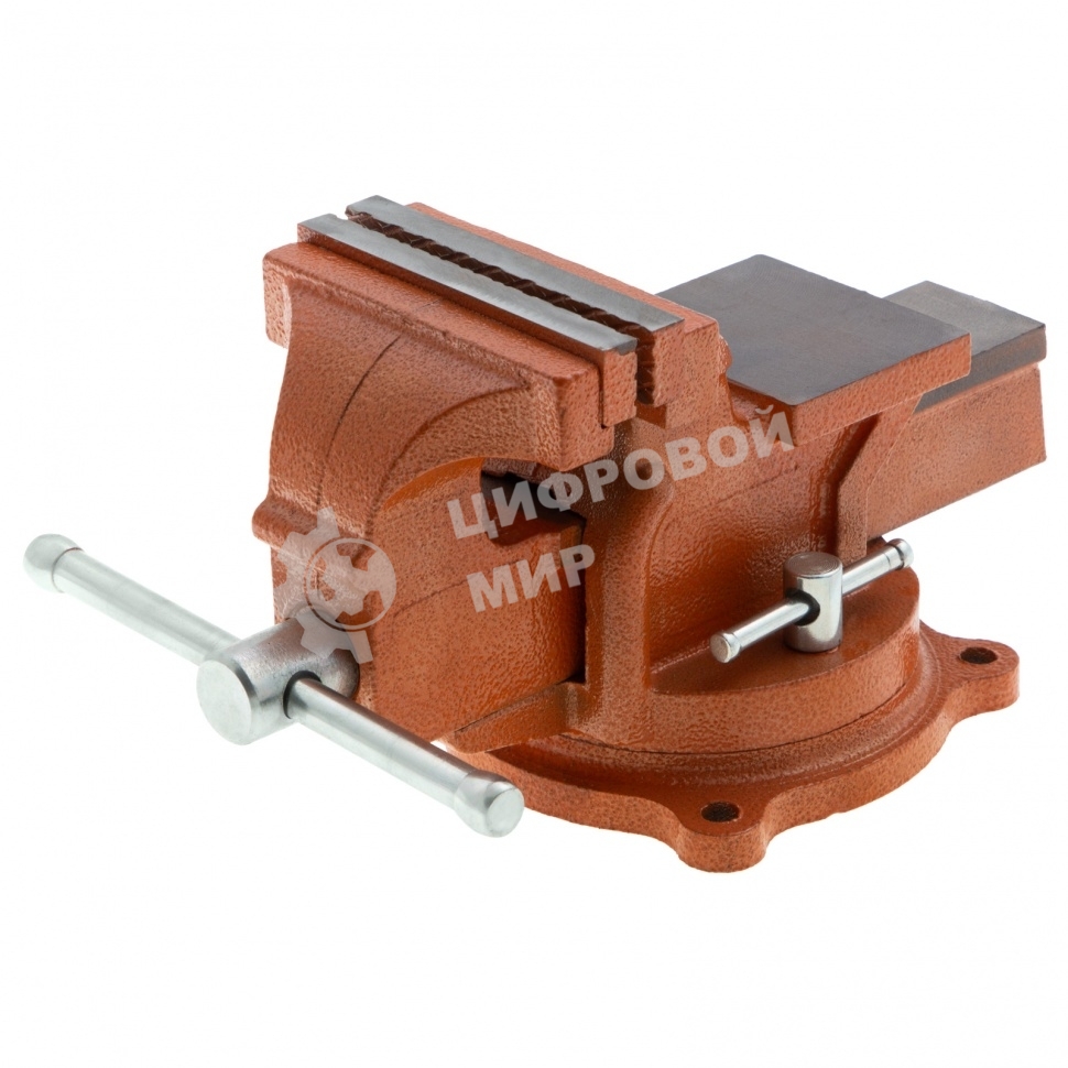 Тиски слесарные Sparta 100мм поворотные с наковальней