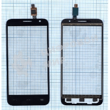 Сенсорное стекло (тачскрин) для Alcatel Idol 2 Mini 6016D черное