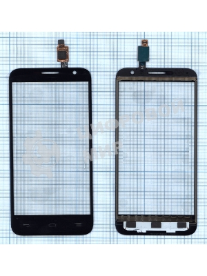 Сенсорное стекло (тачскрин) для Alcatel Idol 2 Mini 6016D черное