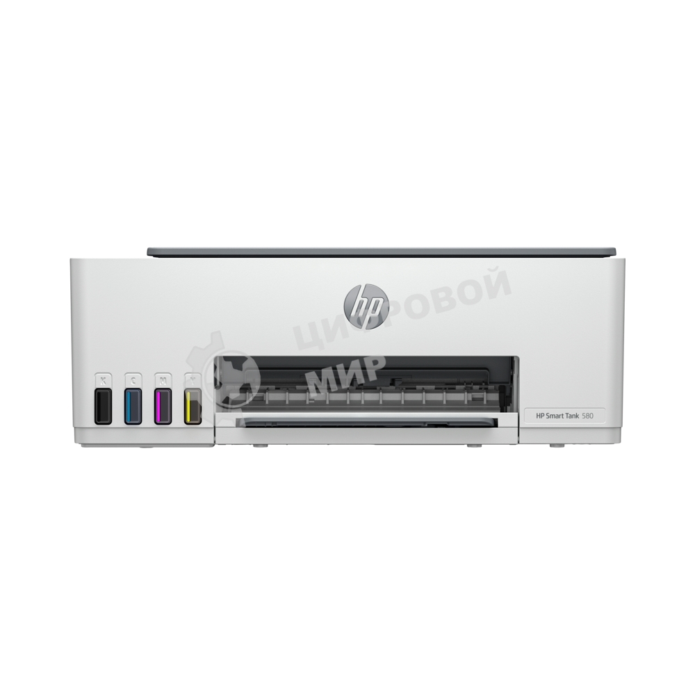 МФУ струйный HP Smart Tank 580 AiO (1F3Y2A), A4, цветной, печ. до 22 стр/мин. (ч/б) до 16 стр/мин. (цвет), 1200 x 1200 dpi, USB, Wi-Fi, Air Print, Mopria