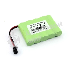 Аккумулятор Ni-Mh 6V 2400 mAh AA Flatpack разъем SM
