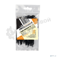 Хомут кабельный PROconnect 100х2.5 нейл. черный (уп. 100 шт)