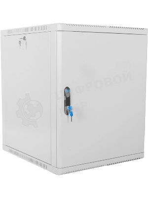 Шкаф ЦМО телекоммуникационный настенный сварной 12U (600 350) съемные стенки, дверь металл