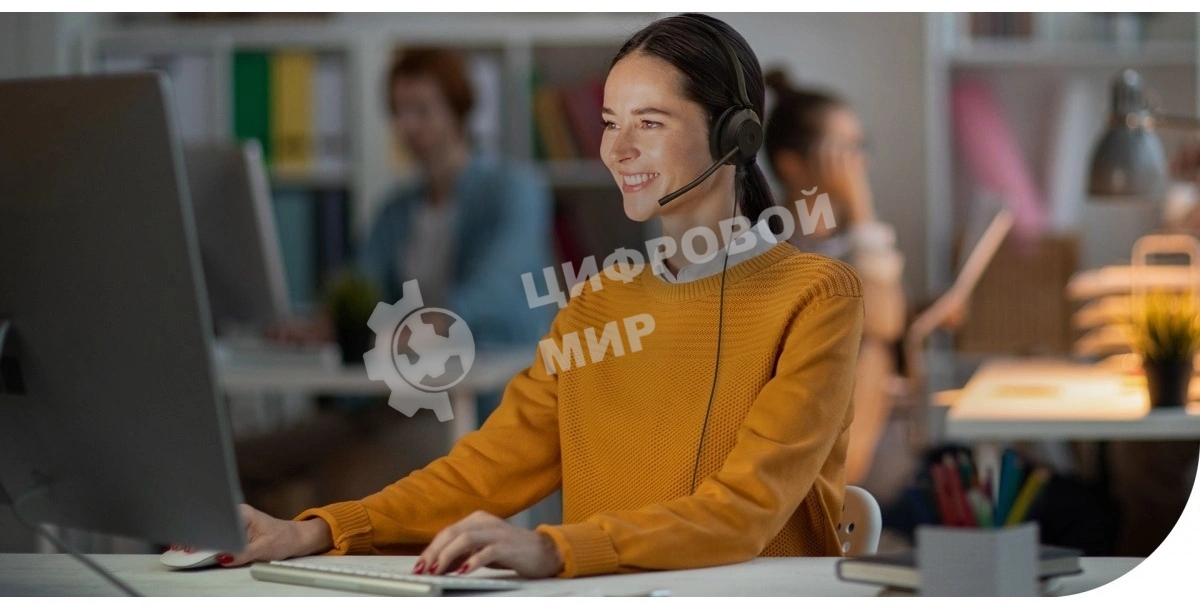 Гарнитура проводная Yealink UH35 UH35 Dual UC USB-C/A 1308164