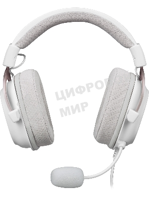 Игровая гарнитура REDRAGON ZEUS X белая (USB, 53 мм, 7.1, RGb подсветка)