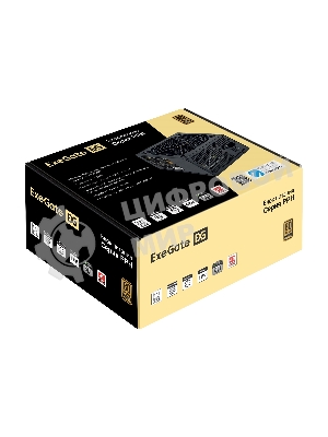 Блок питания 750W ExeGate 80 PLUS Bronze 750PPH-S (ATX, APFC, SC, КПД 85% (80 PLUS Bronze), 12cm fan, 24pin, 2x(4+4)pin, 4xPCI-E, 8xSATA, 4xIDE, кабель 220V 1,8м с защитой от выдергивания, black, Color Box)