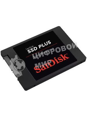 Твердотельный накопитель SanDisk SSD PLUS 2,5” SATA 1Tb, SDSSDA-1T00-G28, 1 year