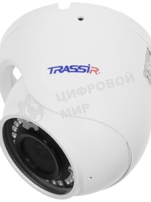 Уличная компактная вандалостойкая 5Мп IP-камера TRASSIR TR-D8151IR2 v2 3.6