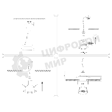 TN102778 BK черный MR16 GU5.3 D80*40