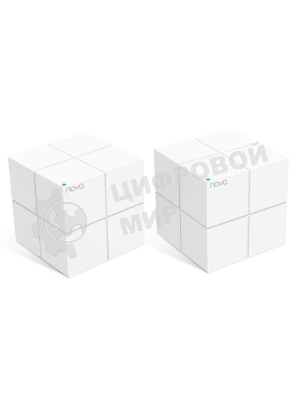 Маршрутизатор Tenda nova MW6 (2 роутера) АС1200 Двухдиапазонная Wi-Fi Mesh система, 2 порта gigabit ethernet RJ45