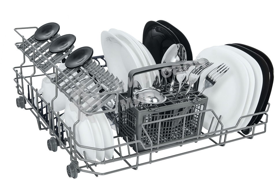 Посудомоечная машина Maunfeld MLP 06S, белый, 55 см, 6 компл., 49 дБ, класс A+