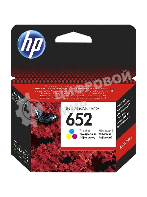 Картридж струйный HP 652 F6V24AE многоцветный, 200 стр., для HP DJ IA 1115/2135/3635/4535/3835/4675
