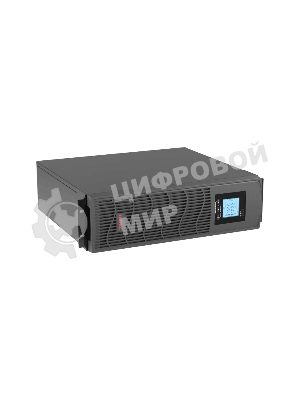 Источник бесперебойного питания линейно-интерактивный ДКС серии Info Rackmount Pro,3000 ВА/2400 Вт,1/1, USB, RJ45, 6xIEC C13, Rack 3U, SNMP/AS400 slot, 4x9Aч
