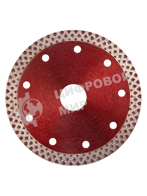 Диск алмазный отрезной Matrix сплошной, 115 х 22,2 мм, сухое/мокрое резание