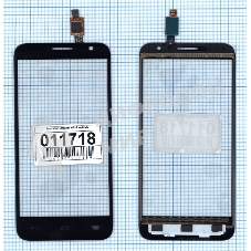 Сенсорное стекло (тачскрин) для Alcatel Idol 2 Mini 6016D черное