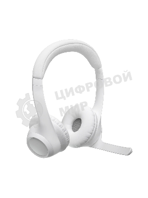 Гарнитура Logitech Zone 300 белый, беспроводная, Bluetooth, до 16 ч