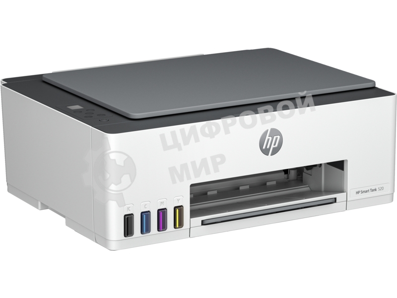 МФУ струйный HP Smart Tank 520 (1F3W2A), A4, цветной, печ. до 12 стр/мин. (ч/б) до 5 стр/мин. (цвет), 1200 x 1200 dpi, USB