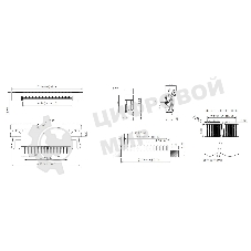 Разъем FPC Half Coverage Top Contact 0.8K-BS-24PWB 24 pin высота 2мм шаг 0,8мм