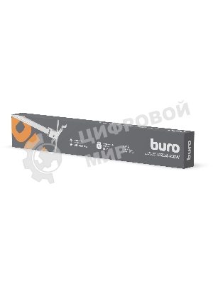 Кронштейн для проектора Buro PR04-140W белый макс.20кг потолочный поворот и наклон
