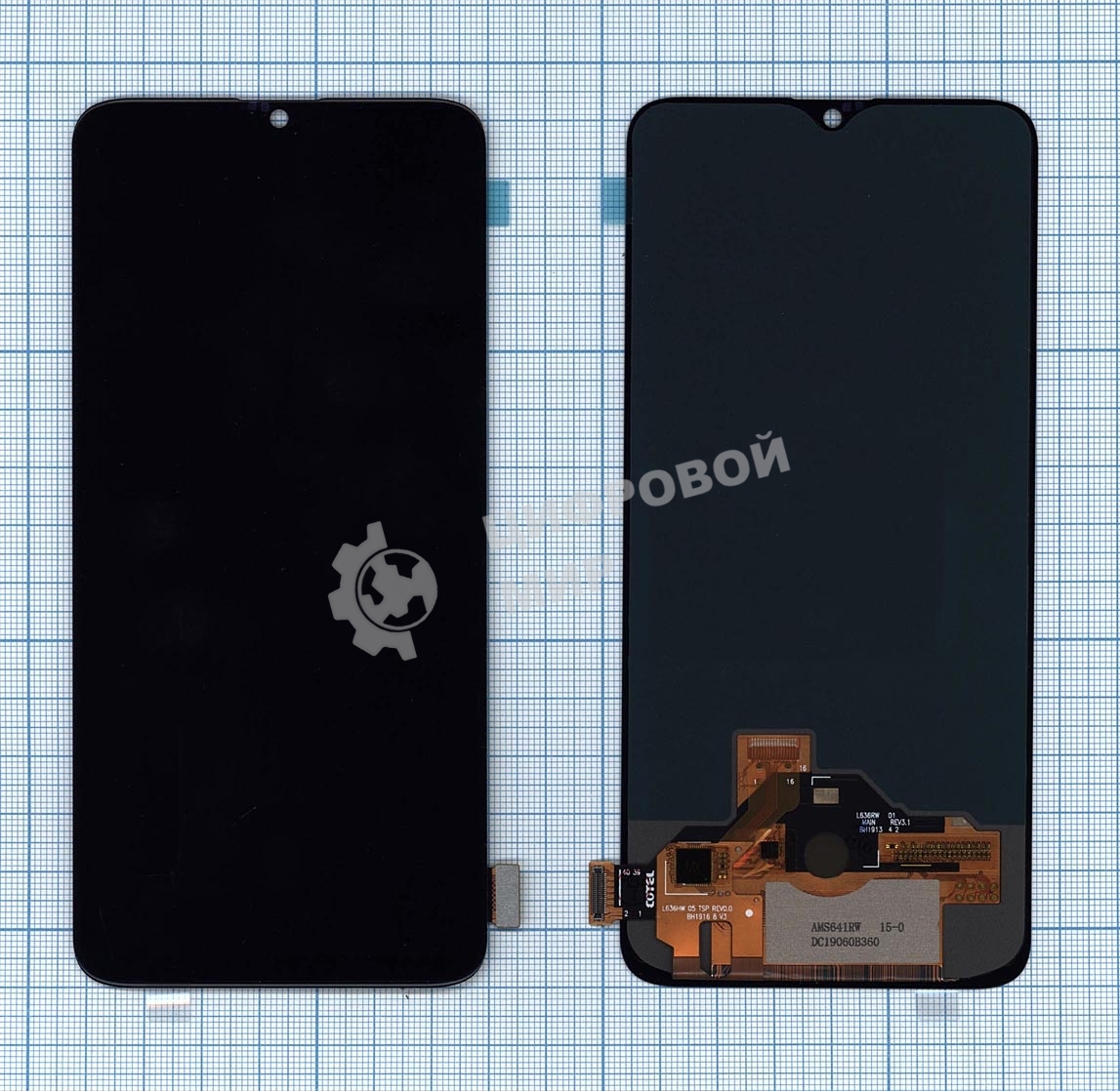 Дисплей для OnePlus 6T (OLED) черный