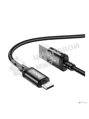 Кабель HOCO X89/USB кабель Micro/1m/2,4A/черный