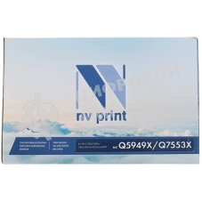 Картридж лазерный NVPrint совместимый HP Q5949X/Q7553X для LJ 1320/3390/3392/P2014/P2015/M2727 (7000k)