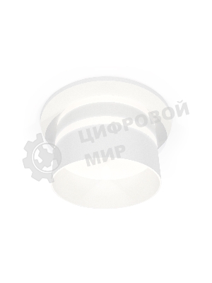 Комплект встраиваемого светильника Ambrella light XC6512062 SWH/FR белый песок/белый матовый MR16 GU5.3 (C6512, N6235)
