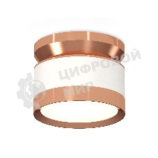 Светильник Ambrella Light XS8101065 SWH/PPG белый песок/золото розовое полированное GX53 (N8912, C8101, N8126)