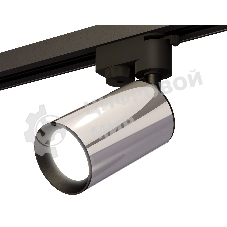 Светильник Ambrella light XT6325001 PSL/SBK серебро полированное/черный песок MR16 GU5.3 (A2521, C6325, N6102)