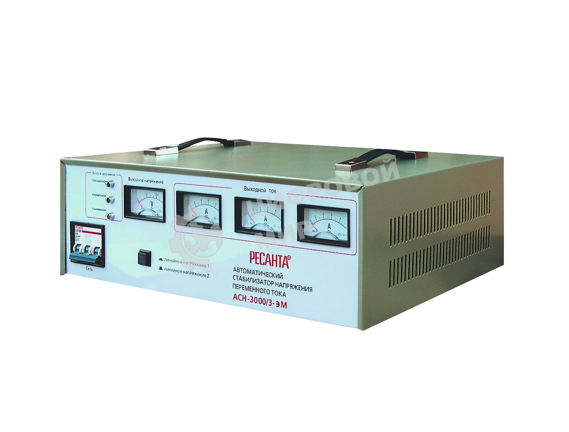 Стабилизатор трехфазный Ресанта АСН-3 000/3