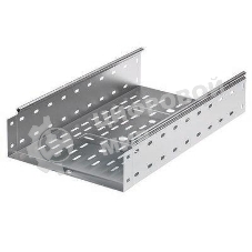 Лоток листовой перфорированный 200х100 L3000 сталь 0.8мм ДКС 35343