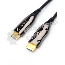 Кабель HDMI 50 м (HIGH speed, Metal gold, Optical) 8K VER 2.1 Кабель HDMI 50 м (HIGH speed, Metal gold, Optical) 8K VER 2.1