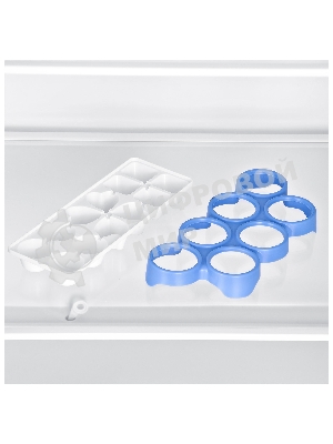 Холодильник Hyundai CT2551WT белый двухкамерный 166/40л морозилка сверху