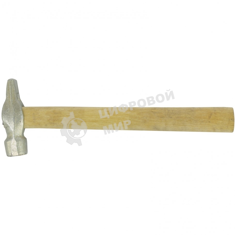 Молоток Россия слесарный,400 г,круглый боек,деревянная ручка 10239