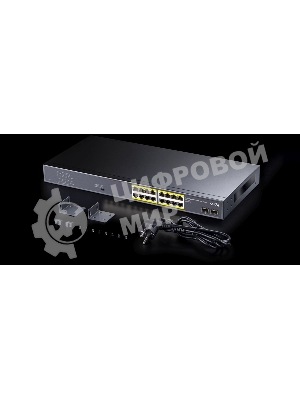 Коммутатор Cudy GS1020PS2, 16×1 Гбит/с, 2×1 Гбит/с SFP
