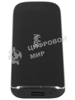 Внешний SSD Netac ZX, 500 Gb, USB 3.2 Gen 2 Type-C, R/W 1050/950, черный