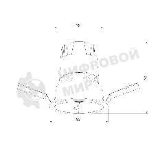 25090/LED 10W 4000K белый/хром / Потолочный светодиодный светильник