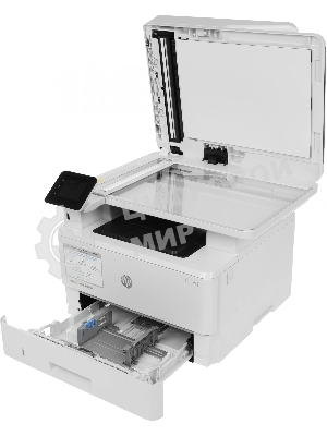МФУ лазерное HP LaserJet Pro 4103fdn (2Z628A), A4, ч/б, печ. до 40 стр/мин., скан. до 29 стр/мин. (ч/б) 20 стр/мин. (цвет), 1200 x 1200 dpi, USB, RJ-45, Air Print, Mopria